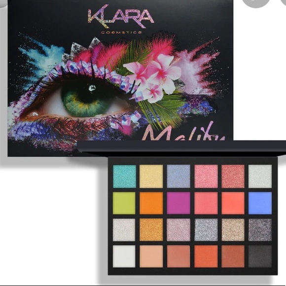 KLARA COSMETICS 24 PAN PALETTE CALLED MALIBU - Picture 4 of 7